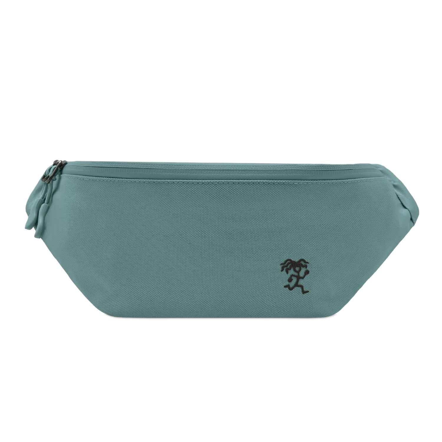 Frontansicht des FUCHS und REBELL FIETE Hip Bags in mint blau