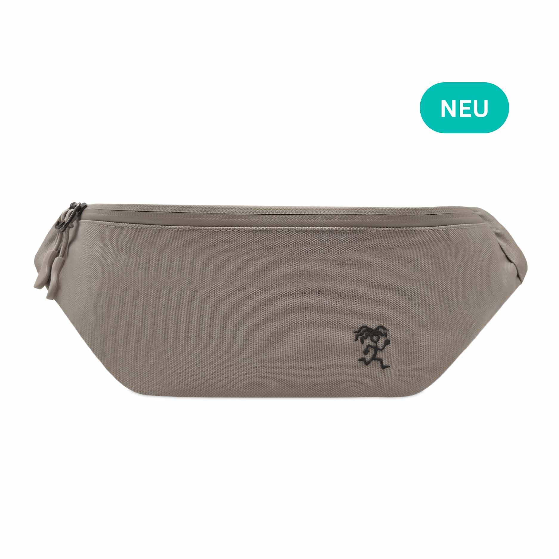 Frontansicht des FUCHS und REBELL FIETE Hip Bags in beige